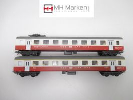 Lima 2-teiliges Swiss-Express Wagenset SBB CFF FFS o.OVP DC