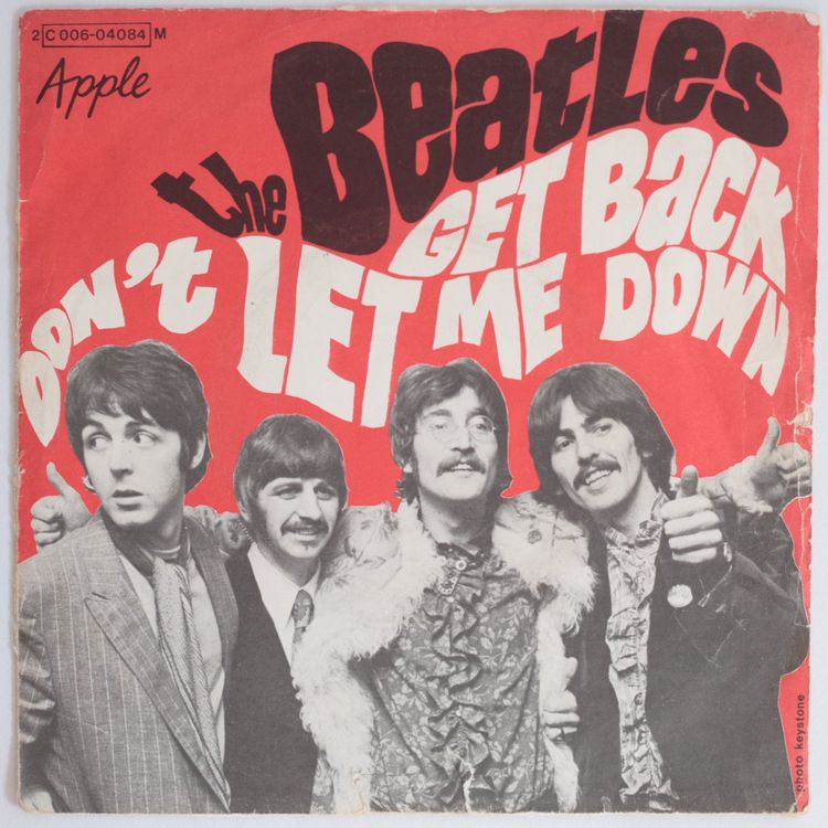 The Beatles with Billy Preston - get back - 45 trs - 1969 (Gebraucht ...