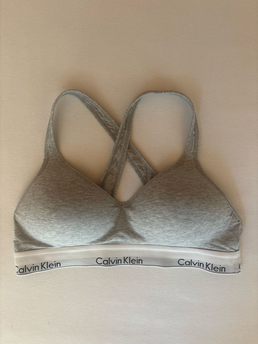 Calvin Klein Altra biancheria intima: Calvin Klein Underwear Bustier BH in Grau – Usato da Maienfeld venduto da eli_27lm
