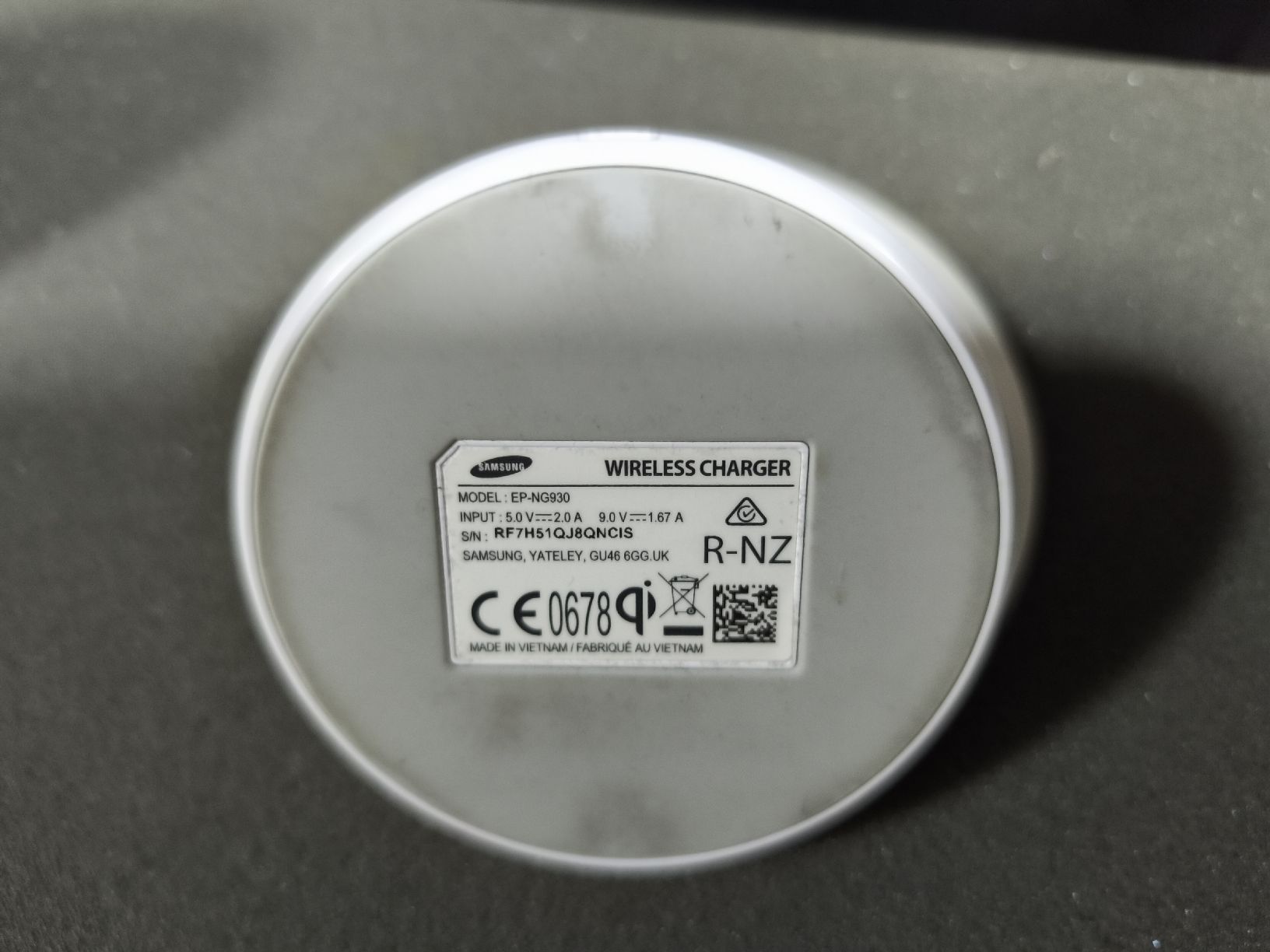 Samsung Caricabatterie: Caricabatteria wireless Samsung – Usato da Stabio venduto da anes71 1
