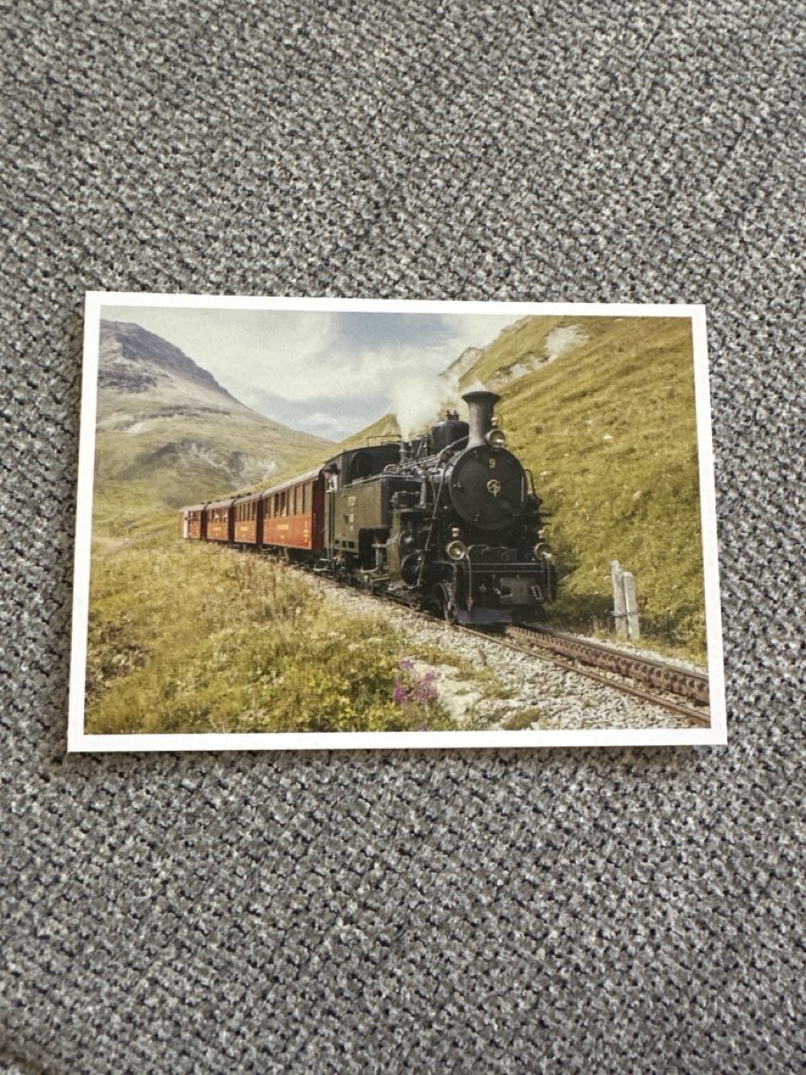 Cartoline postali: 3 Dampflok Ansichtskarten/Postkarten Furka Bergstrecke – Nuovo e nell'imballaggio originale da Zuchwil venduto da paedward 1