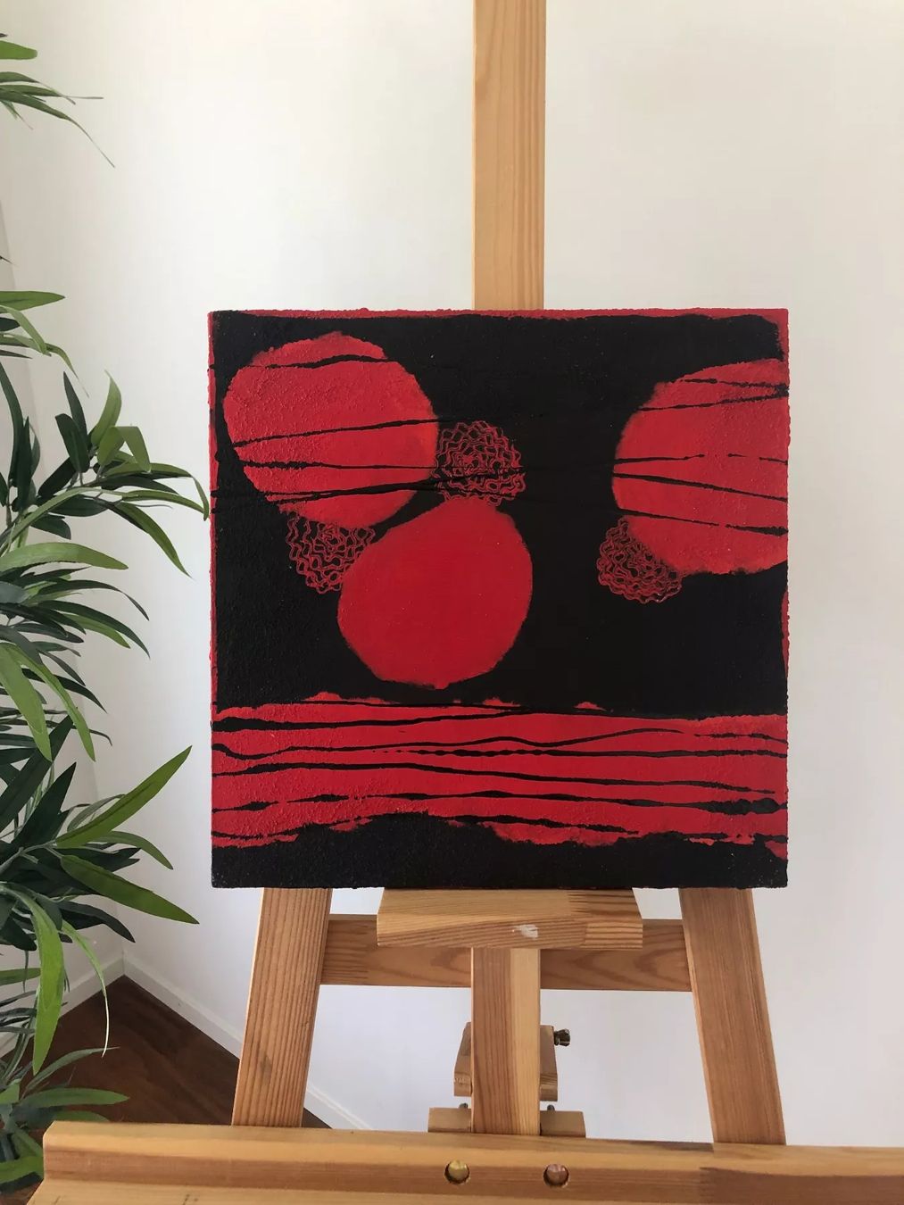 Dipinti: Acrylbild, Mischtechnik auf Holz, ein Unika – Nuovo (secondo la descrizione) da Bern venduto da Banane000