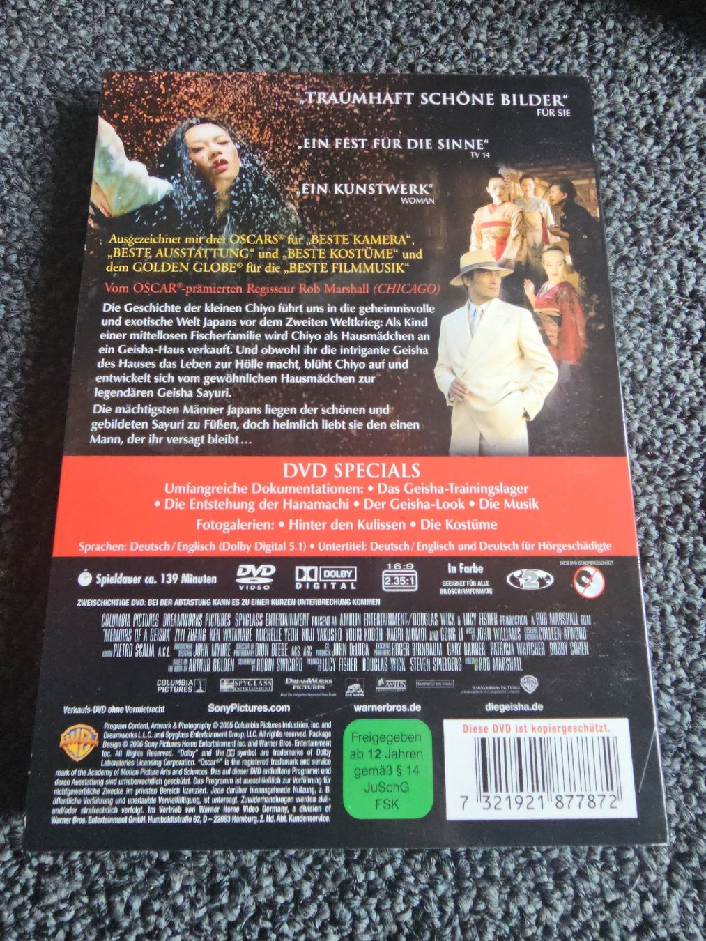 Tutti i DVDs: Die Geisha (22426) – Usato da Ruswil venduto da jan_bxl5 1