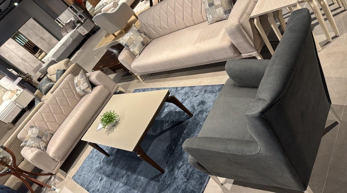 Divani: Gemütliches Sofa-Set, Beige – Nuovo (secondo la descrizione) da Sursee venduto da Alyel 7