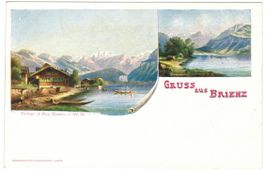 AK Gruss aus Brienz um 1900