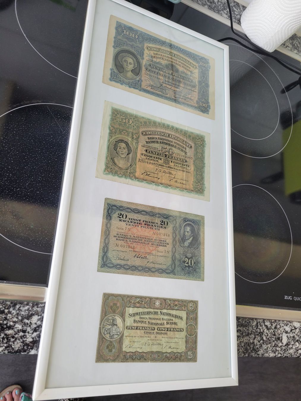 Banknoten: Alte Schweizer Bank Noten – Neu (gemäss Beschreibung) aus Zürich von Engel620