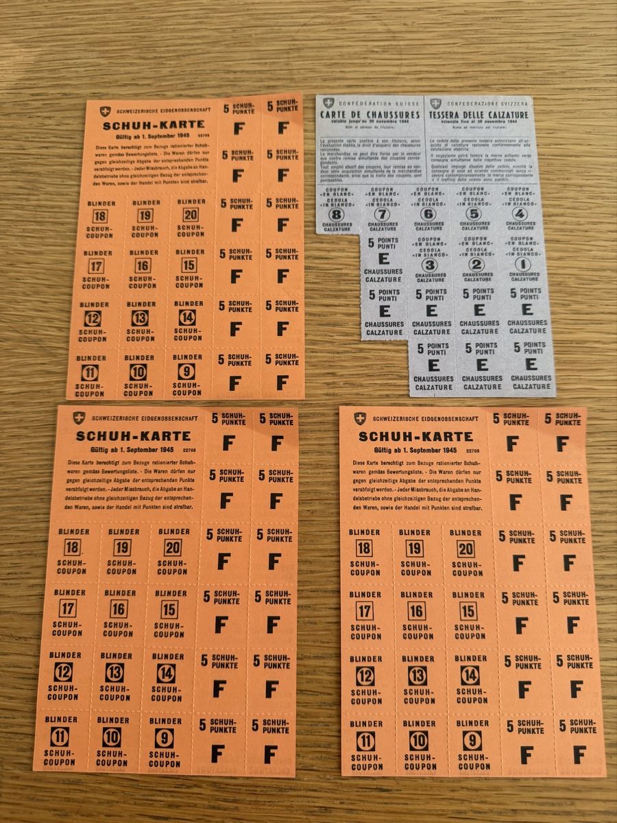 Sonstiges zum Sammeln & Seltenes: Rationierungskarten – Gebraucht aus Murgenthal von Tina_4055 5