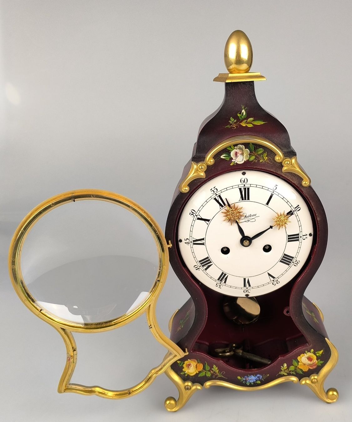 Orologi da terra & Orologi da parete: Klassische Schweizer Tisch- oder Kaminuhr – Usato da Rüti ZH venduto da Restwert_Rueti_ZH 1