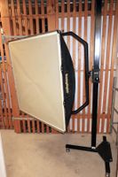 HEUTE SOFORT Broncolor Hazylight 100cm komplett Stativ