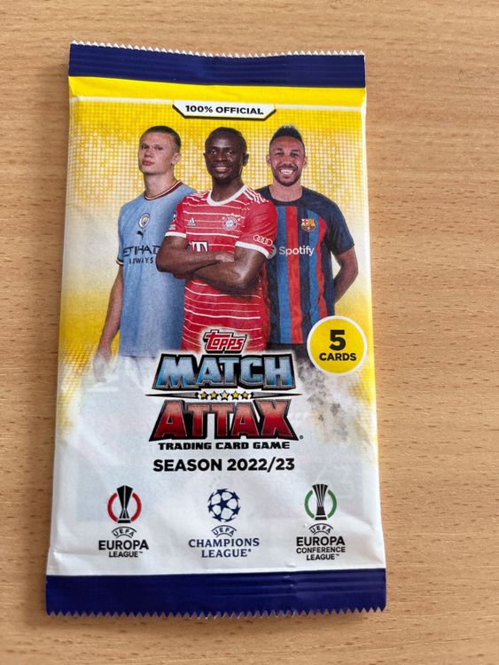 Topps Match Attax, Trading Card Game Season 22/23 Fussball Kaufen auf Ricardo