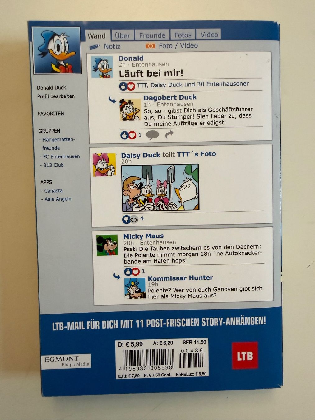 Comics: LTB Lustiges Taschenbuch Band 488 – Gebraucht aus Münsingen von Ganjam 2