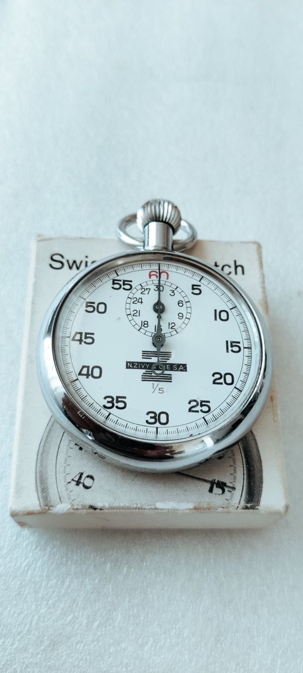 Misurare: Swiss Stop Watch Super Stoppuhr – Usato da Zürich venduto da sendbad 4