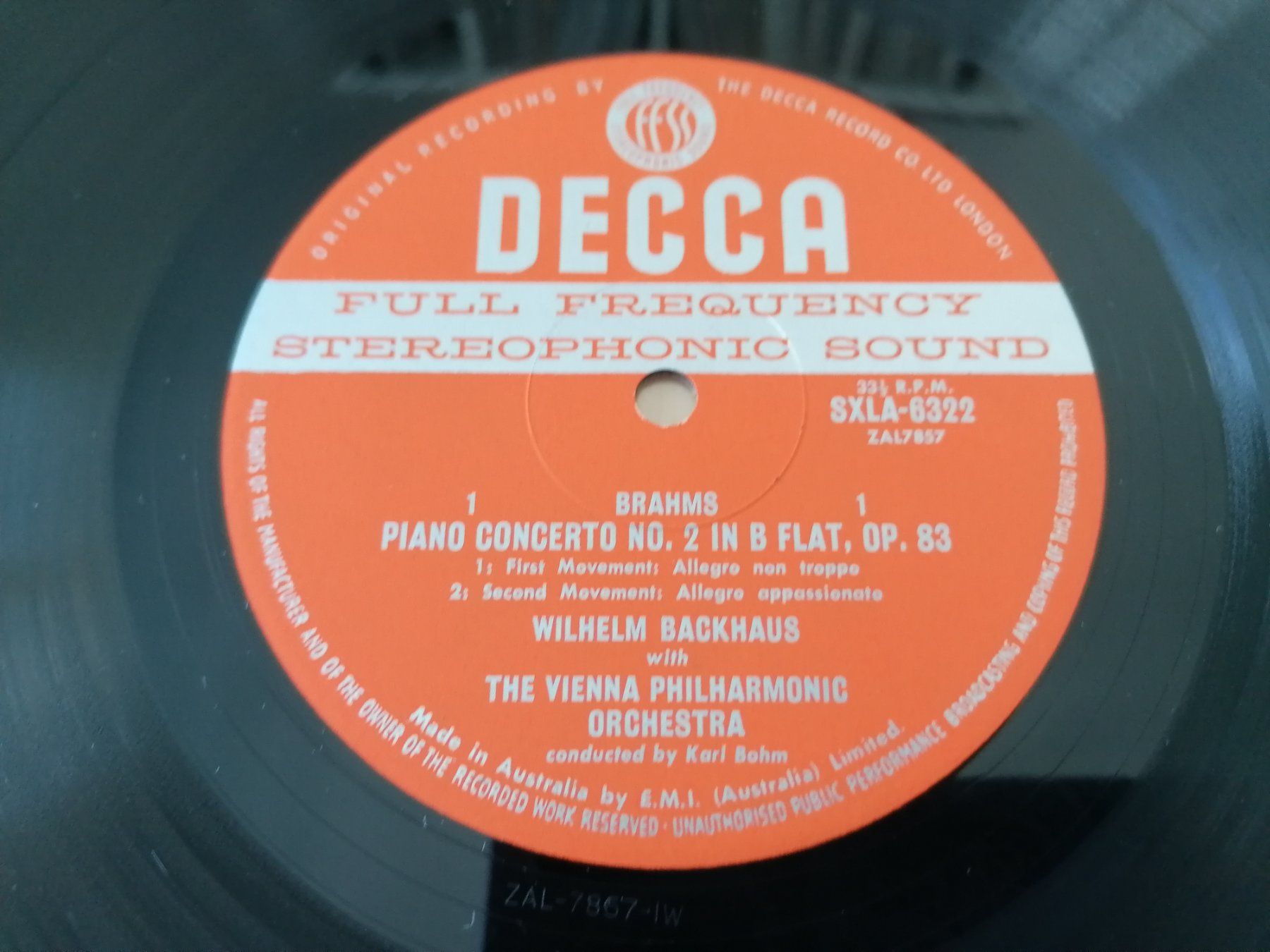 Dischi in vinile: Brahms - Piano Concerto No.2 – Usato da Emmenbrücke venduto da WintoWin 1