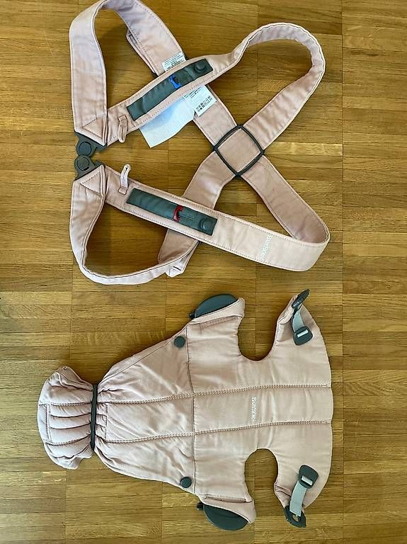 Marsupi portabebè: BabyBjörn Mini Woven Carrier, Rosa – Usato da Zürich venduto da DJPJ01 1