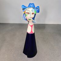 Marina Picasso - "Chapeau Bleu" Flacon vaporisateur 1990s