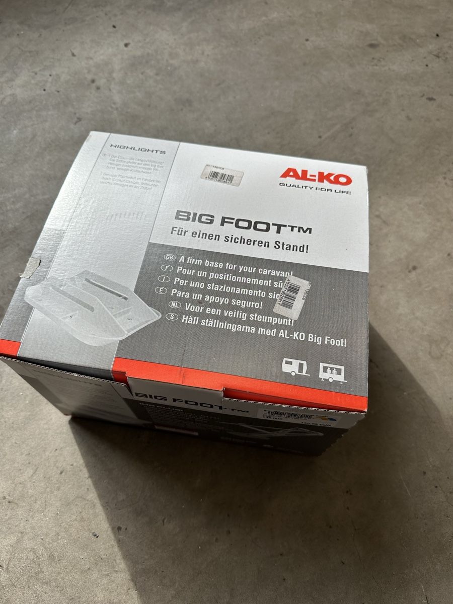 Camping Fahrzeuge: Bigfoot Stützenfussatz – Neu und originalverpackt aus Henau von Rico131 1