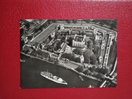 AK England Tower of London Schiff Flugaufnahme s/w Karte