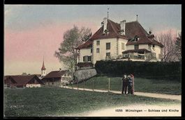 AK Münsingen, Schloss und Kirche