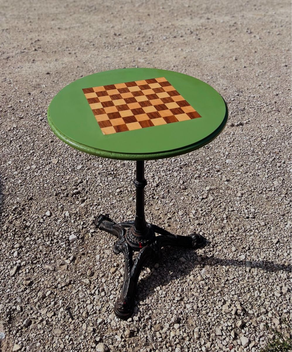 Tische: Tavolo Bistrot scacchiera – Gebraucht aus Malleray von car_dr85