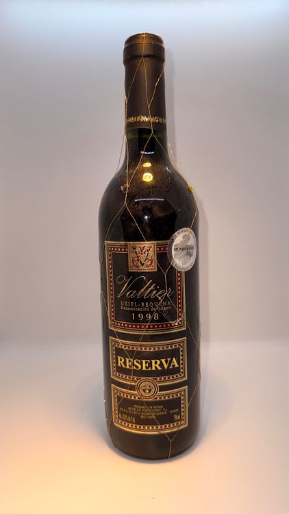 Valtier Reserva 1998 Rotwein Utiel-Requena🍷-Spanien Top (Neu (gemäss ...