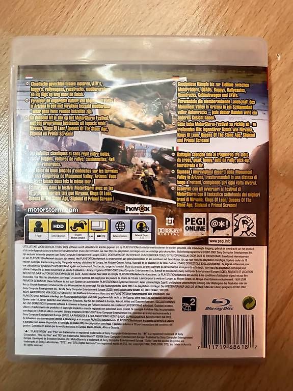 Giochi: Motorstorm PS3 Jeu de Course tout terrain – Usato da Echandens venduto da garfield114 1