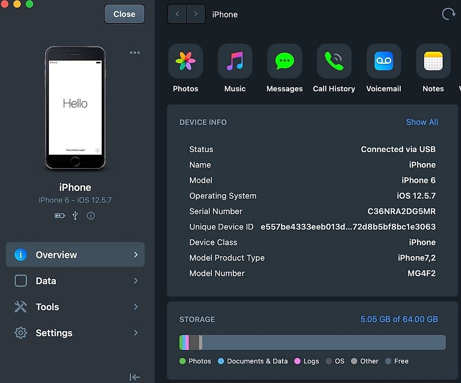 Telefoni cellulari / Smartphones: Apple iPhone 6, 64GB, silber/space grey, Super Zustand – Usato da Zürich venduto da accattone 2