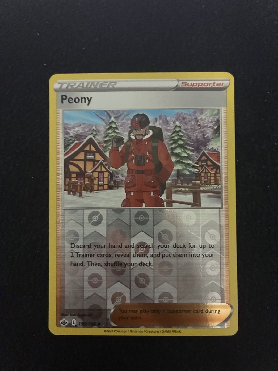 Pokémon Carte collezionabili: CHILLING REIGN # 150 PEONY – Nuovo (secondo la descrizione) da Taverne venduto da YOHISTORE