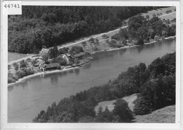Flugaufnahme Diessenhofen Gasthof Schupfen - Photo: 90x125mm