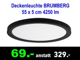 🟢 Deckenleuchte BRUMBERG 55 x 5 cm 4250 lm /008B
