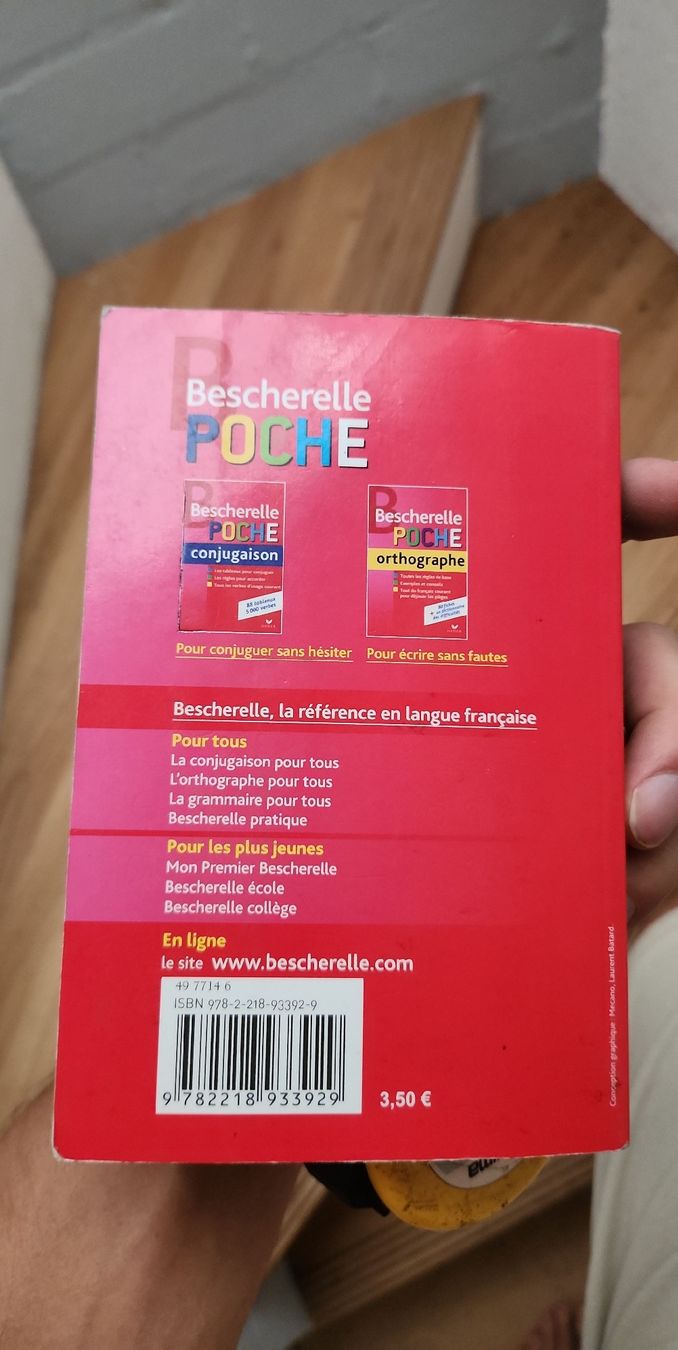 Libri: Bescherelle Poche French Language Books – Usato da La Neuveville venduto da Gary.T