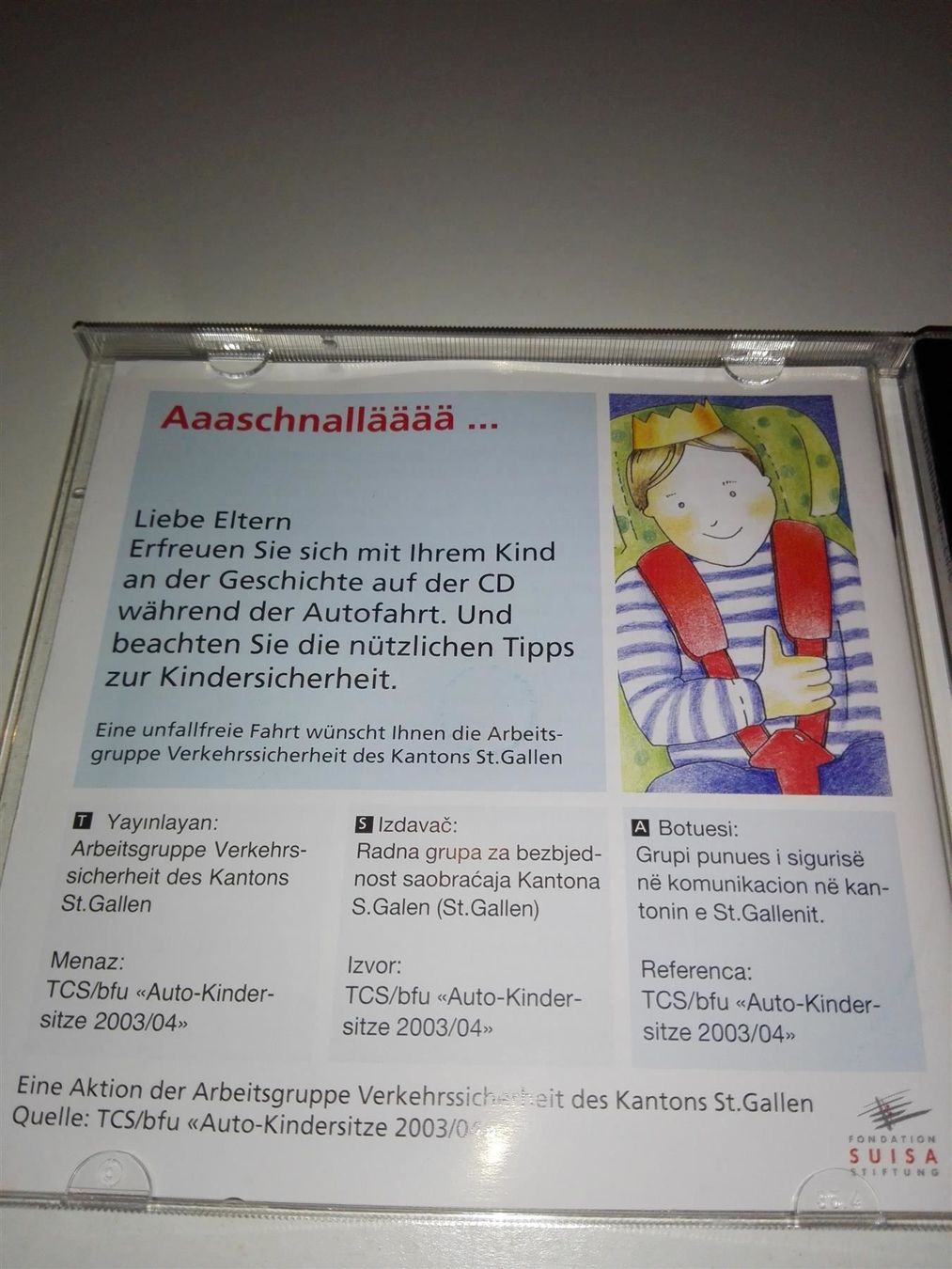 CD: Aaaschnallääää!       (CD & CD-Rom) – Usato da St. Gallen venduto da elk2020 2