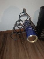Weinregal / Flaschenhalter für 6 Flaschen, Metall Top!