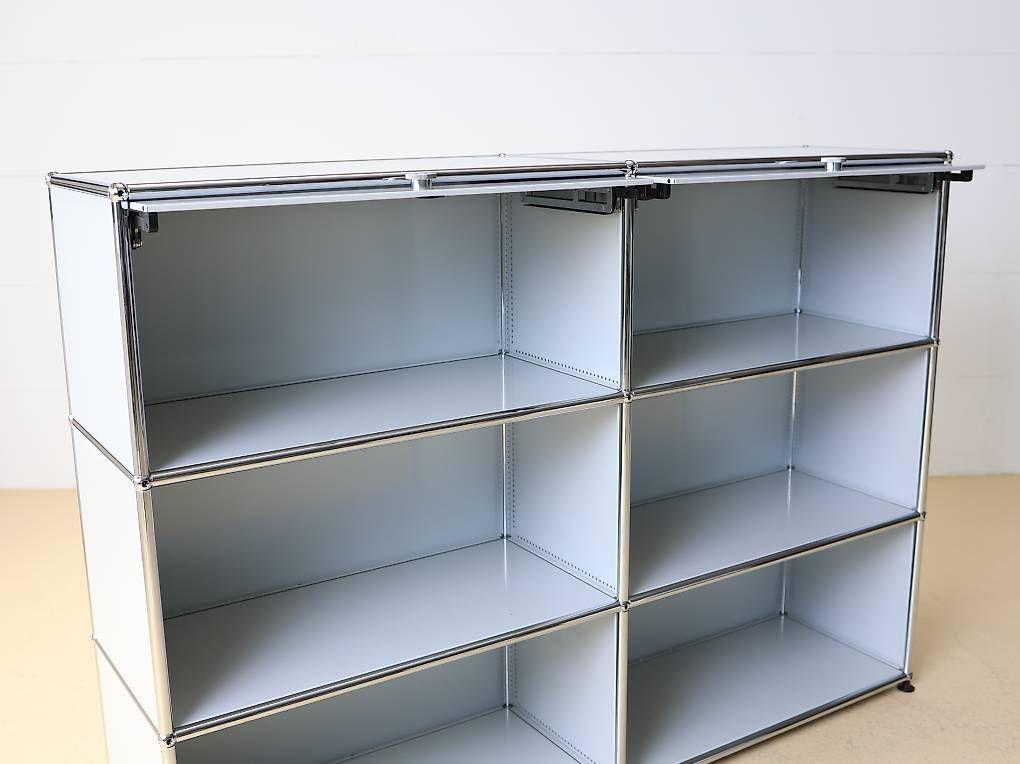USM Scaffali: USM Haller Sideboard 2x3 in Lichtgrau – Usato da Meinisberg venduto da atelier_TILIJA 4