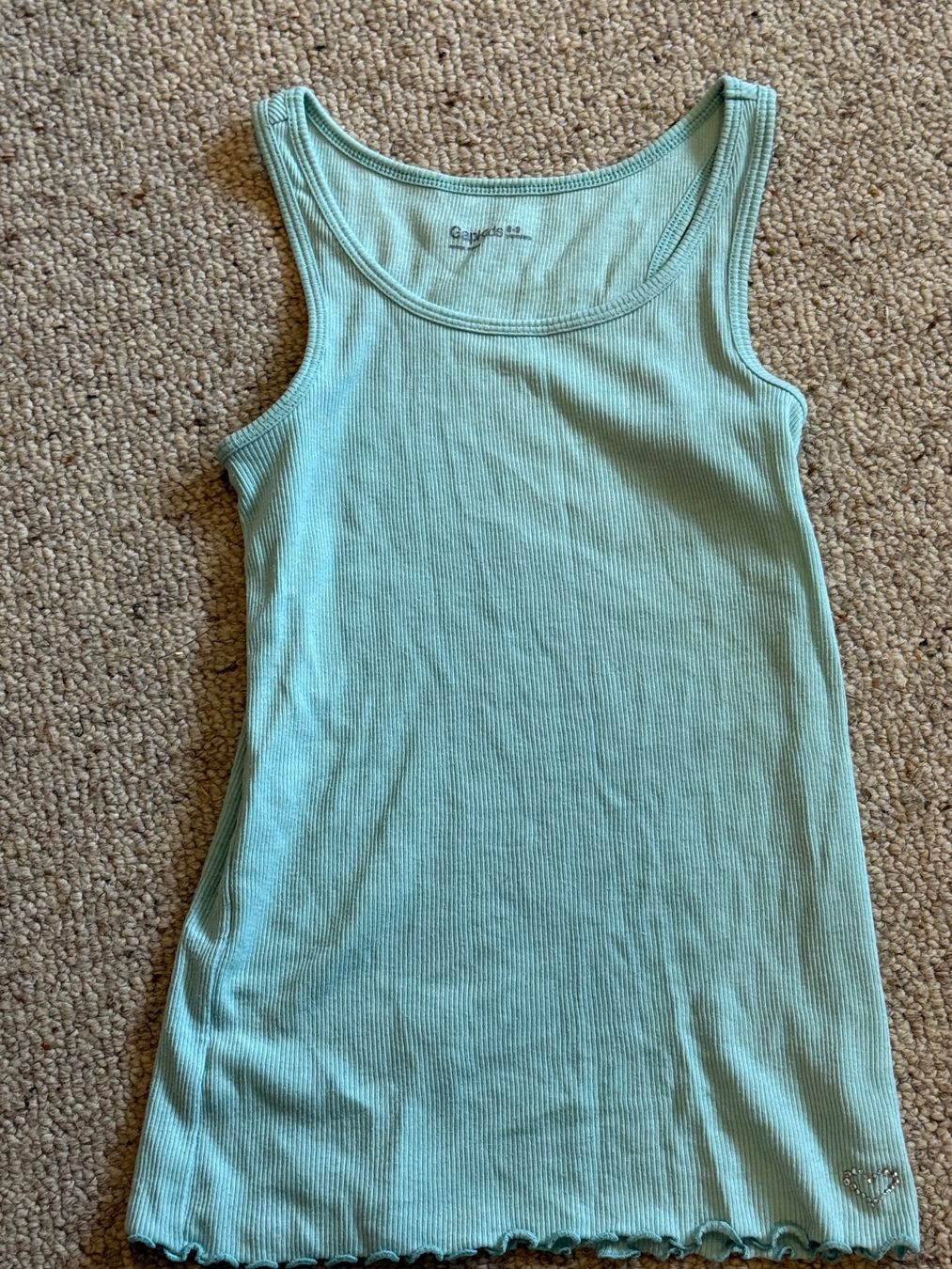 Camicette, T-shirt & Top: Mädchen Top hellblau Grösse 128 gut erhalten – Usato da Hundwil venduto da Sandysan1702