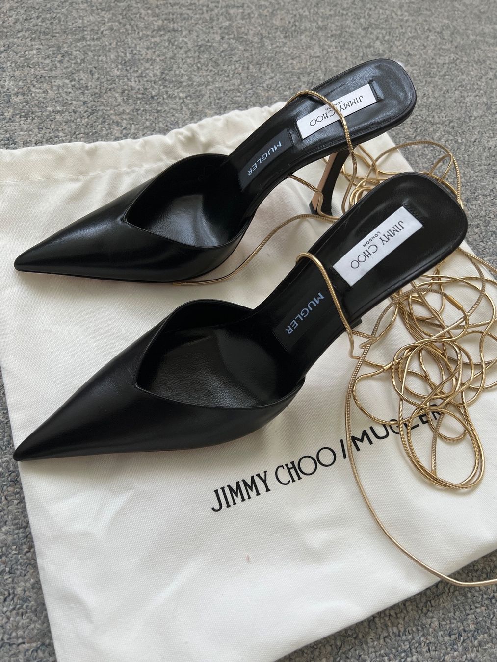 Jimmy Choo Scarpe da donna: Jimmy Choo x MUGLER 38 – Nuovo (secondo la descrizione) da Zürich venduto da Livce
