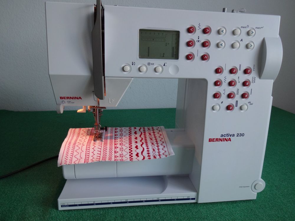 *BERNINA activa 230* Revidiert mit 4Monate Garantie Kaufen auf Ricardo