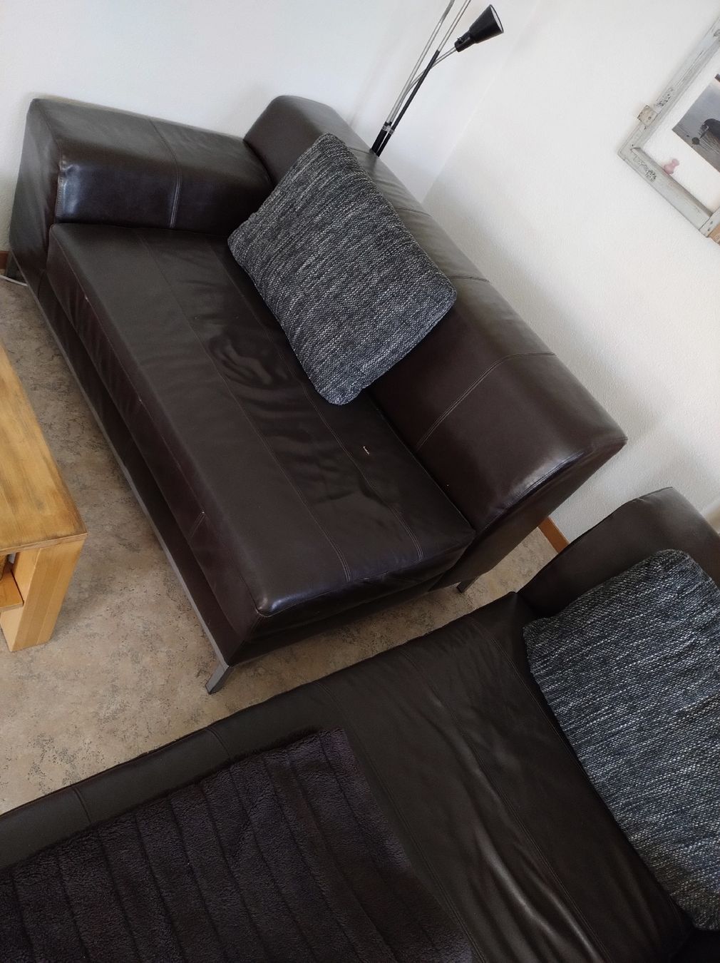 Sofas: Braunes Ledersofa – Gebraucht aus Oberbipp von Aerdna1979 2