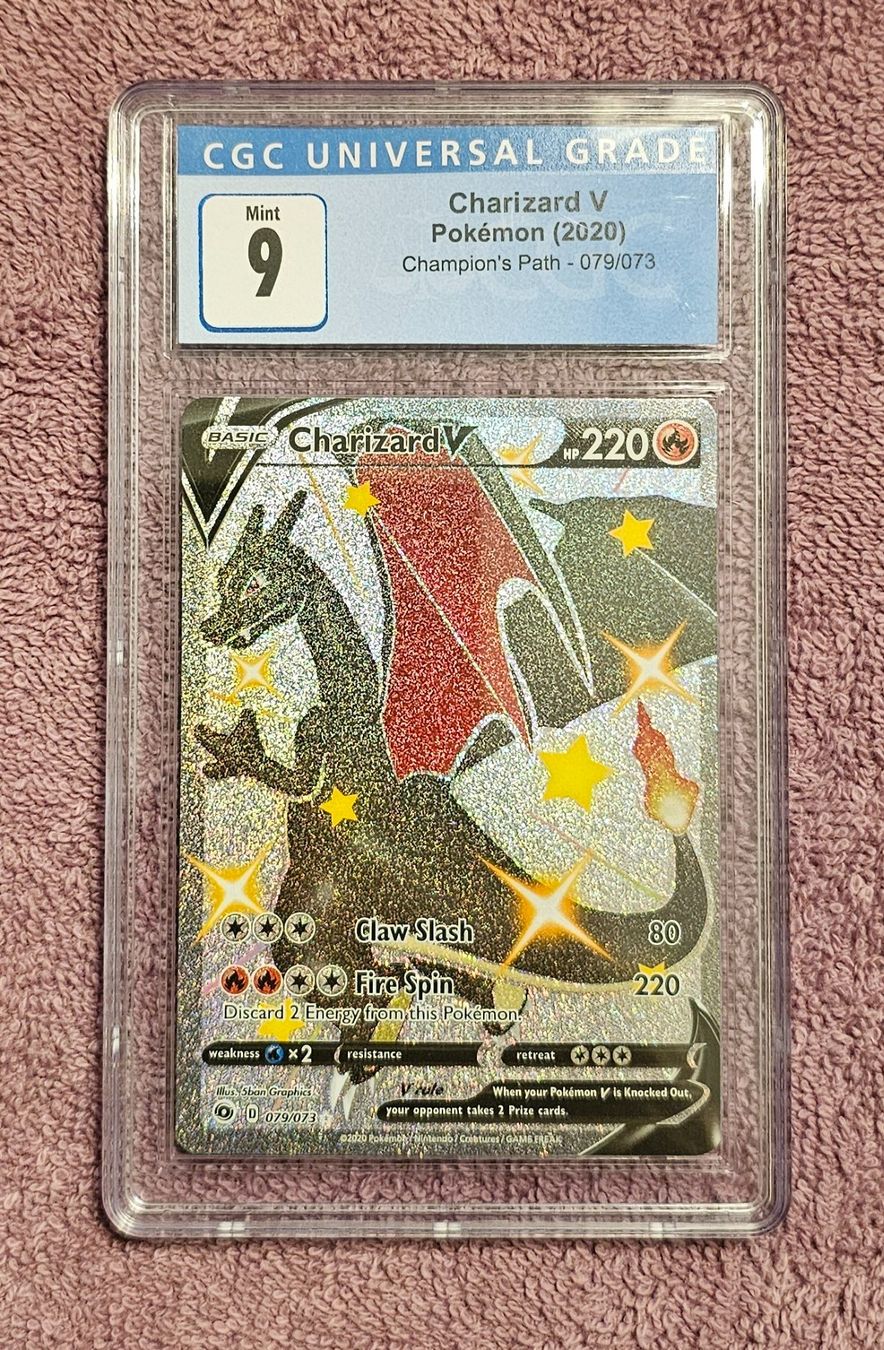 Pokémon Carte collezionabili: Pokemon Charizard V 079/073 - CGC 9 – Nuovo (secondo la descrizione) da Münchenbuchsee venduto da Pazzo_