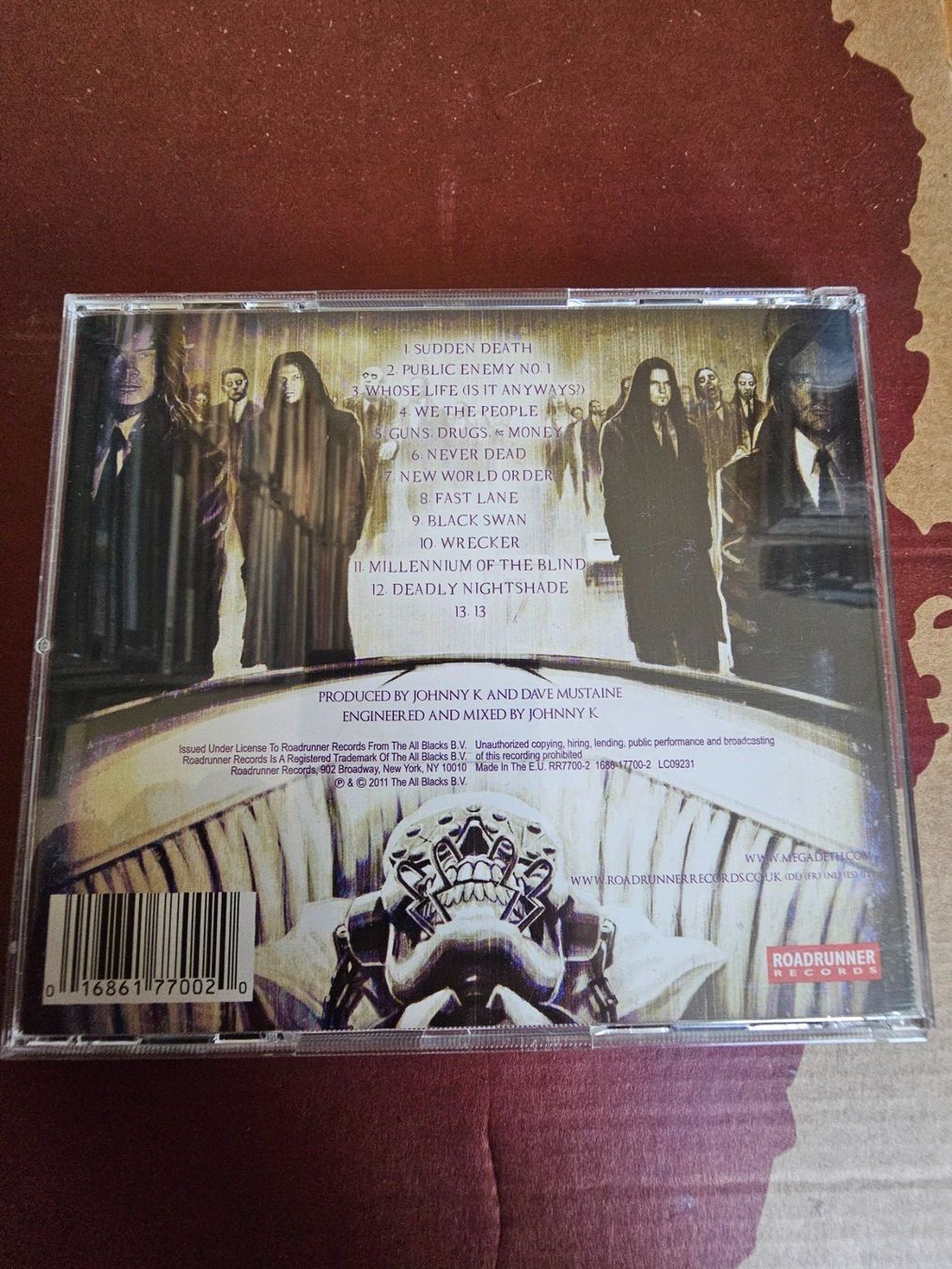 CDs: CD - Megadeth – Th1rt3en (Thrash, 2011) – D'occasion à Biberist par Foolio0 1