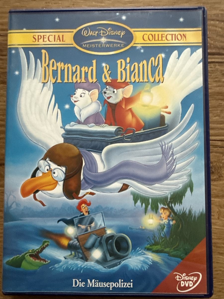 Tutti i DVDs: Disney Bernard & Bianca - Die Mäusepolizei DVD – Usato da Dürnten venduto da elload