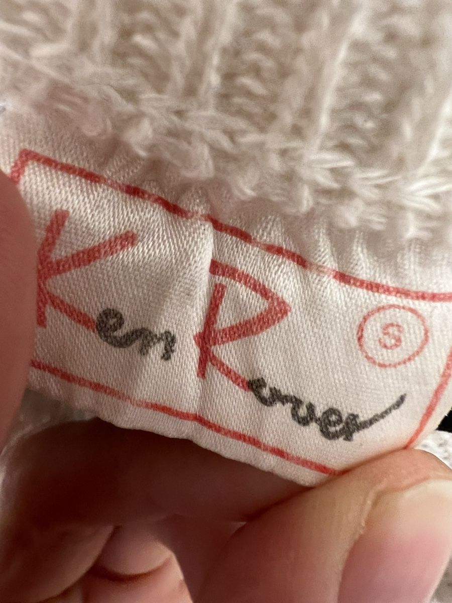 Maglioni & Felpe: Ken Rover Pullover weiss V-Ausschnitt Grösse S Baumwolle – Usato da Luterbach venduto da vatab 1