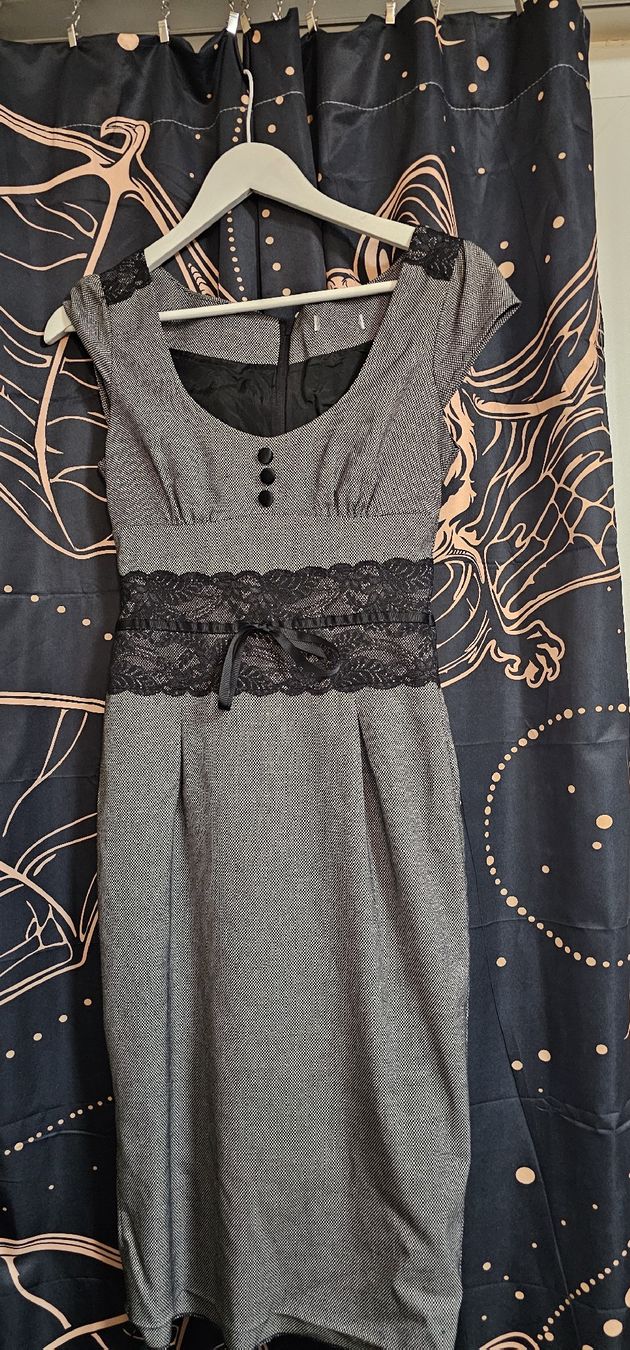 Vestiti: Schönes Punk Rockabilly Gothic Bleistift Kleid Gr.S – Nuovo (secondo la descrizione) da Zürich venduto da Daniela51