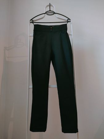 Warme Damen Winter Leggings schwarz