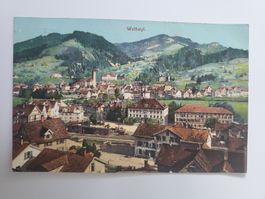 Ansichtskarte Wattwil gelaufen 1909 guter Zustand Rmu
