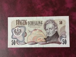 Österreich Fünfzig Schilling, 1970