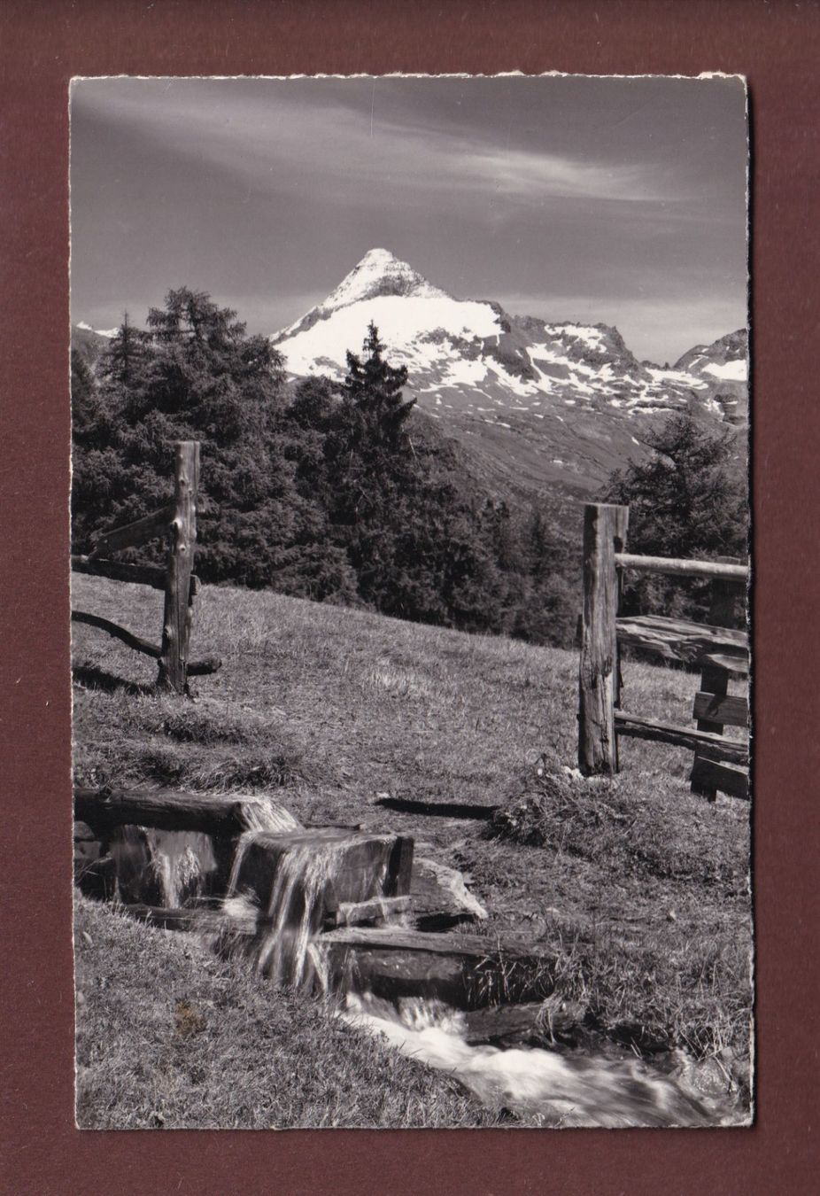 Cartoline postali: ROSSWALD ob Brig - 1967 – Usato da Pully venduto da nicecards-shop