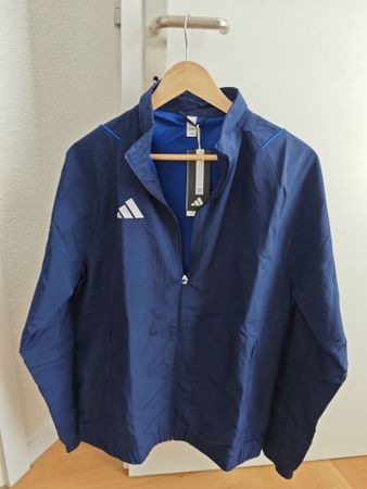 Adidas Trainingsjacke dunkelblau, neu mit Etikett, Grösse M