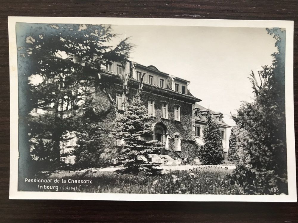 Fosses-la-Ville - Fosses - Pensionnat de jeunes filles ... courrier d'une éléve / carte photo