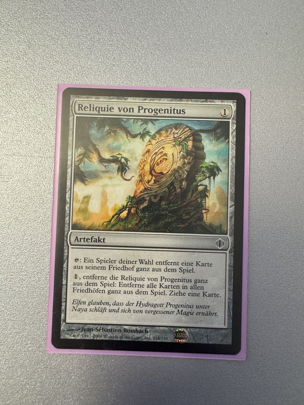 Magic The Gathering Carte collezionabili: MTG "Reliquie von Progenitus" – Usato da Baar venduto da UMACULINU