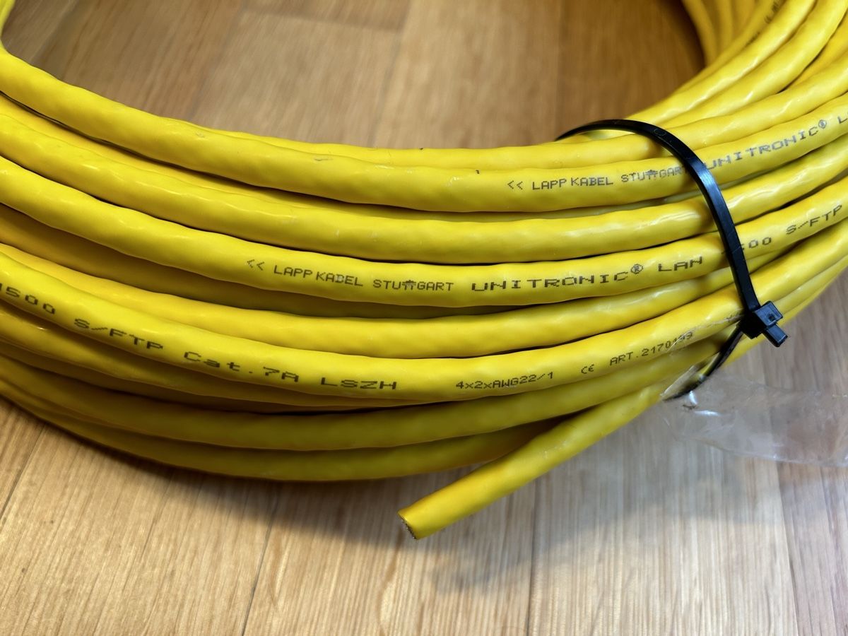 Cavi: LAN-Kabel LAPP UNITRONIC LAN 1500 S/FTP Cat.7A – Nuovo (secondo la descrizione) da Mellingen venduto da Frank55 3